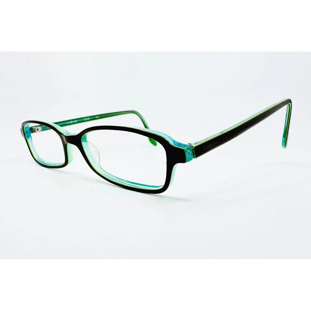 BCBGMAXAZRIA Eyeglass Frames Womens Black Green XENA OLI 51-15-145